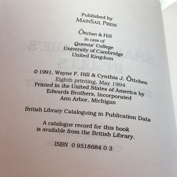 📚5 for $25📚Shakespeare’s Insults Educating Your Wit paperback 1991 - Picture 2 of 6